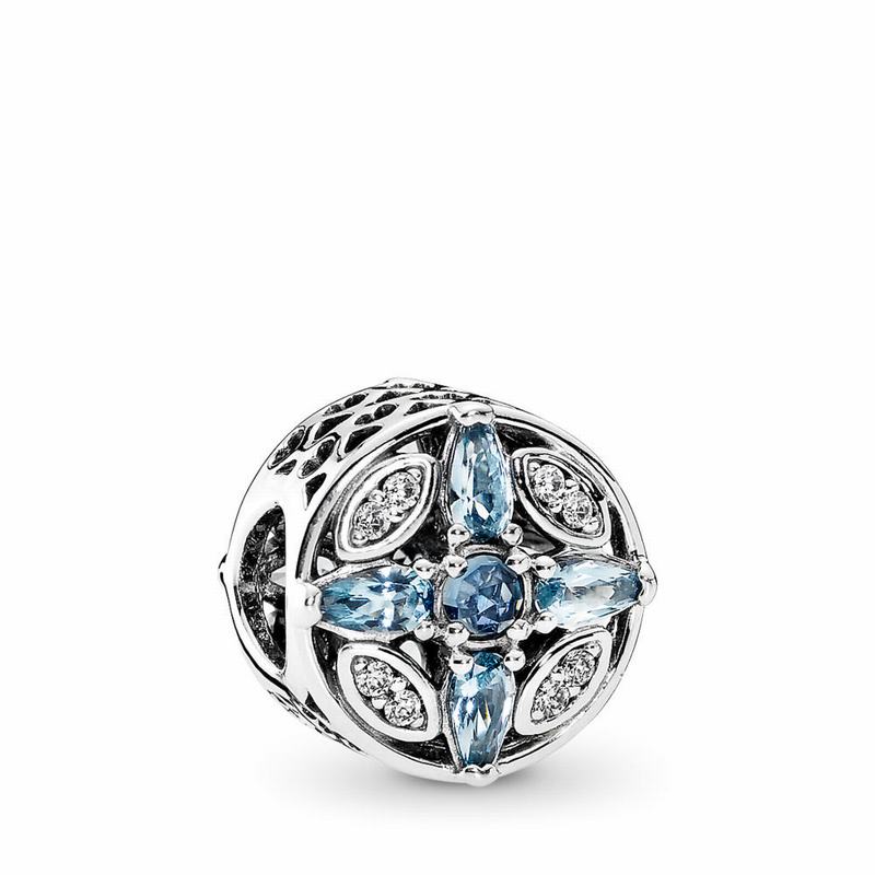 Pandora Australia Patterns of Frost Charm - Sterling Silver | ZRHGJD863